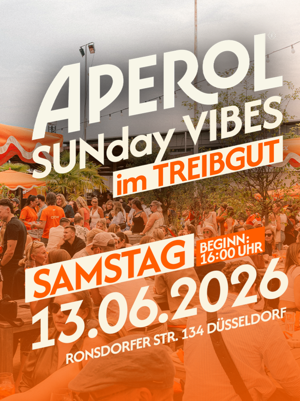 Aperol SUNday Vibes im Treibgut