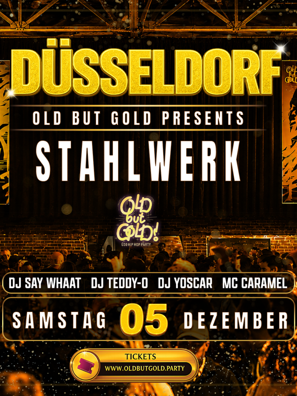 Old but Gold Ü30 Hip Hop Party