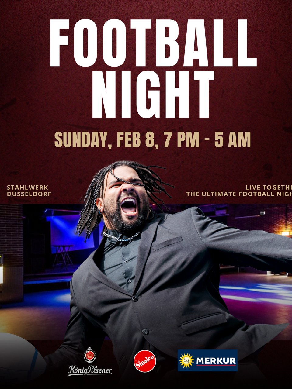 Rhein Fire-Watch Party im Stahlwerk Düsseldorf