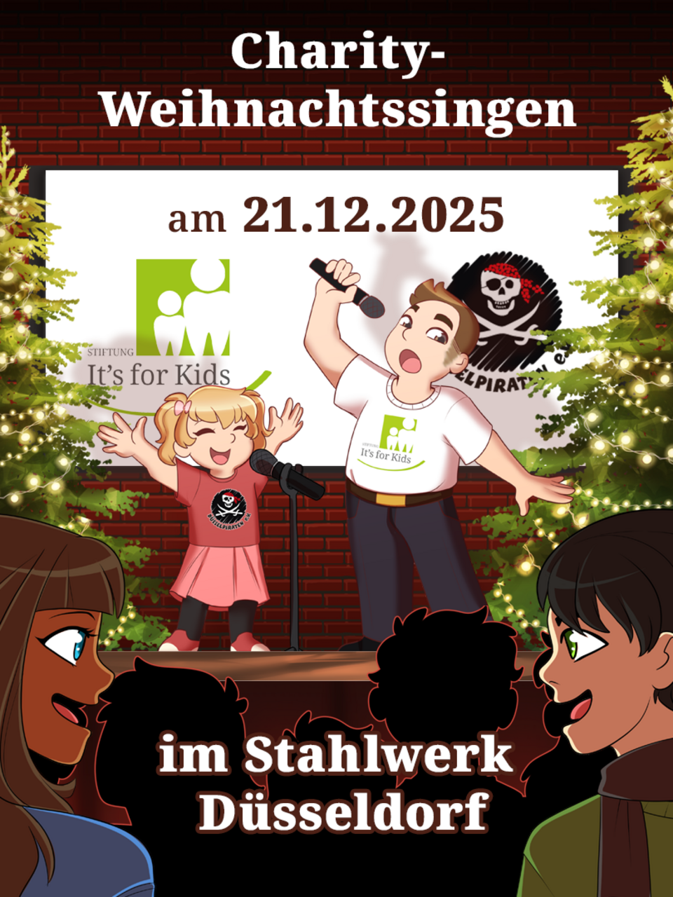 Weihnachts(mit)singen im Stahlwerk Düsseldorf