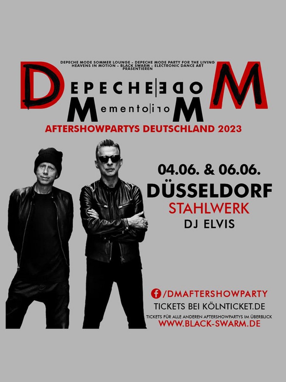 Depeche Mode Aftershowparty