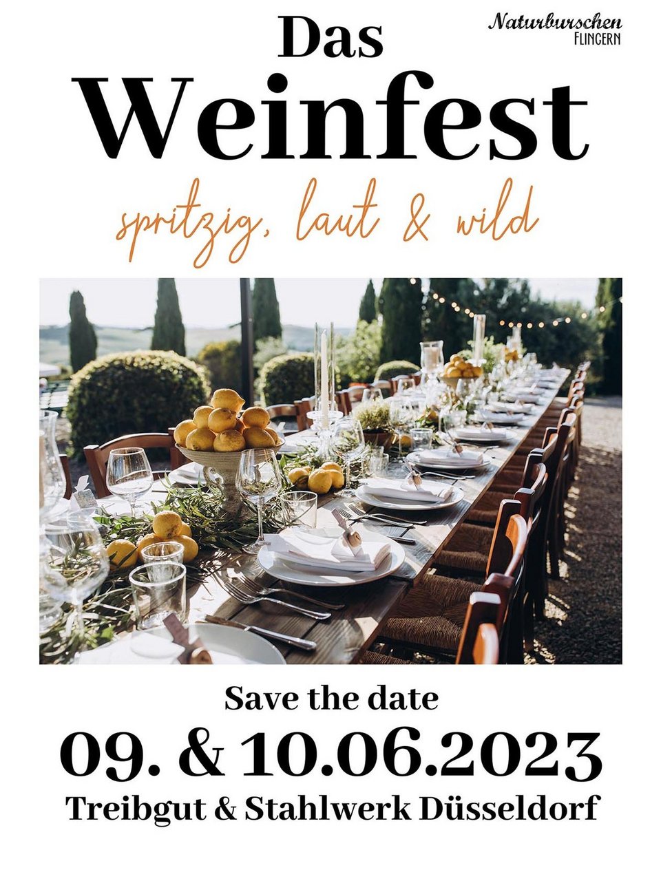 Das Weinfest - Spritzig, laut & wild