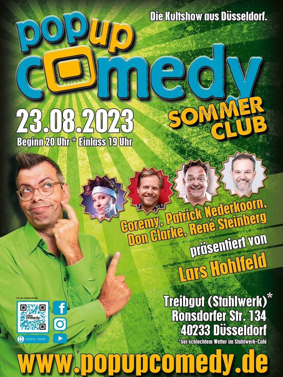 Pop up Comedy SOMMER CLUB