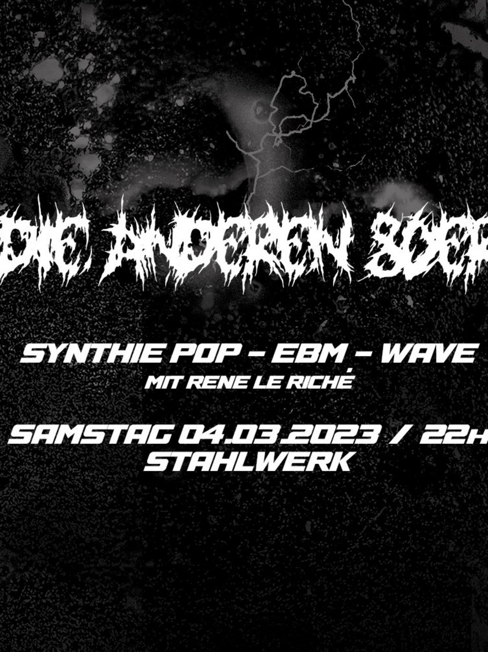 Die anderen 80'er - Synthie Pop, EBM & Wave mit Rene le Riché