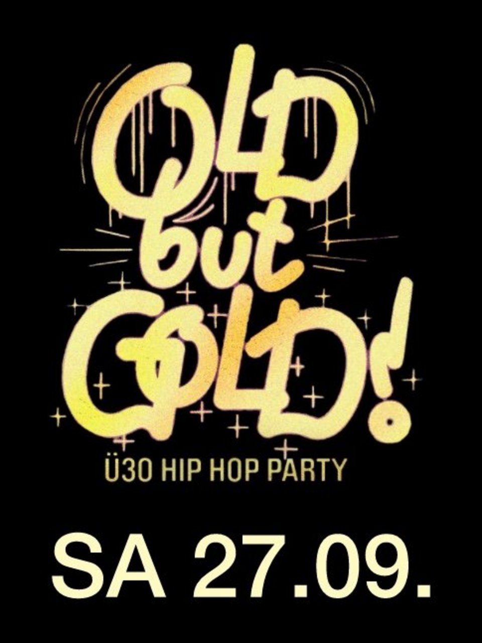 Old but Gold Ü30 Hip Hop Party